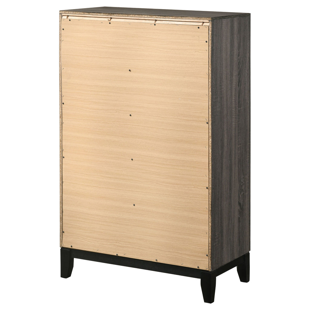 Gregory Grey Oak Dresser