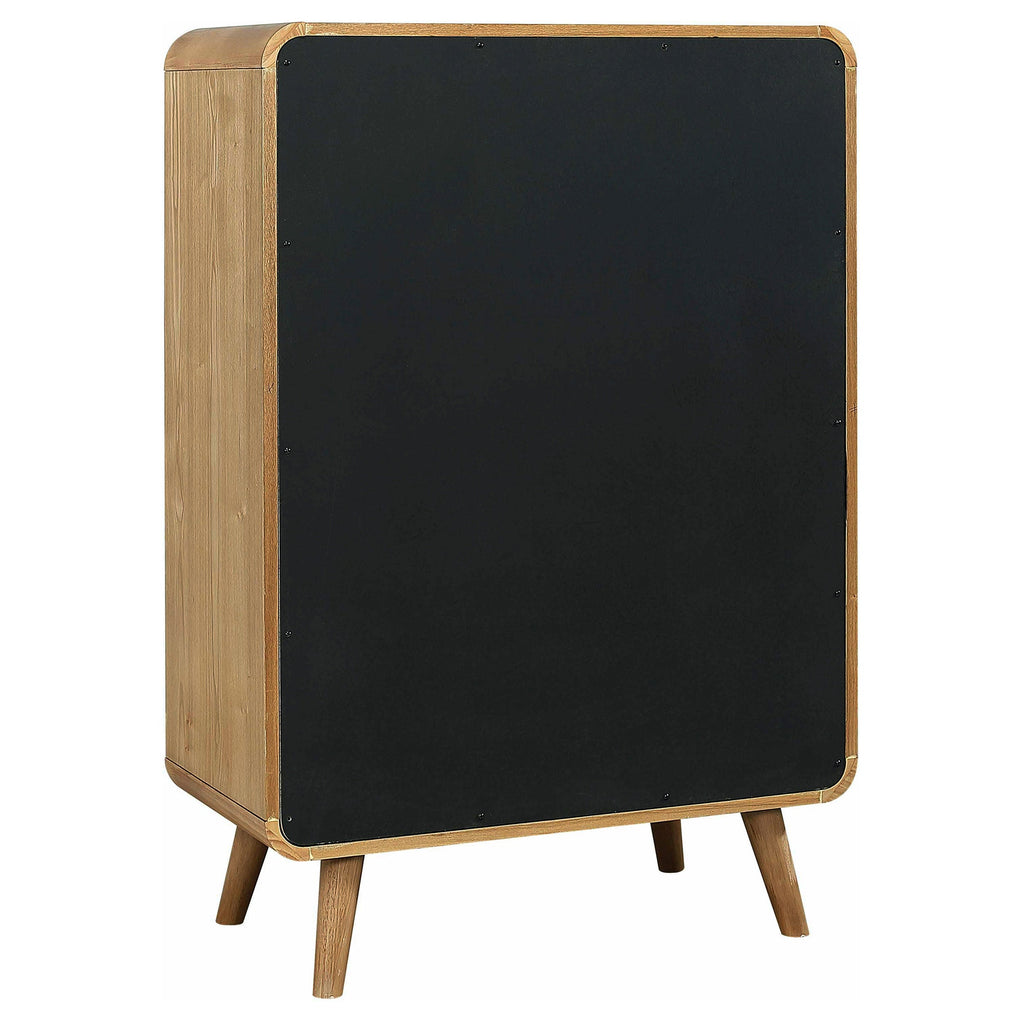 Winston Light Ash 5-Drawer Bedroom Chest of Drawers