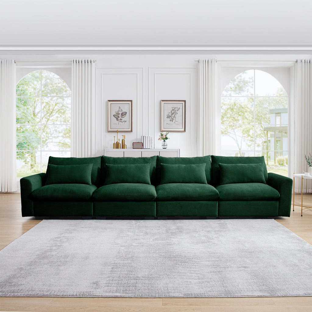 4 Seater Deep Seat Couches for Living Room