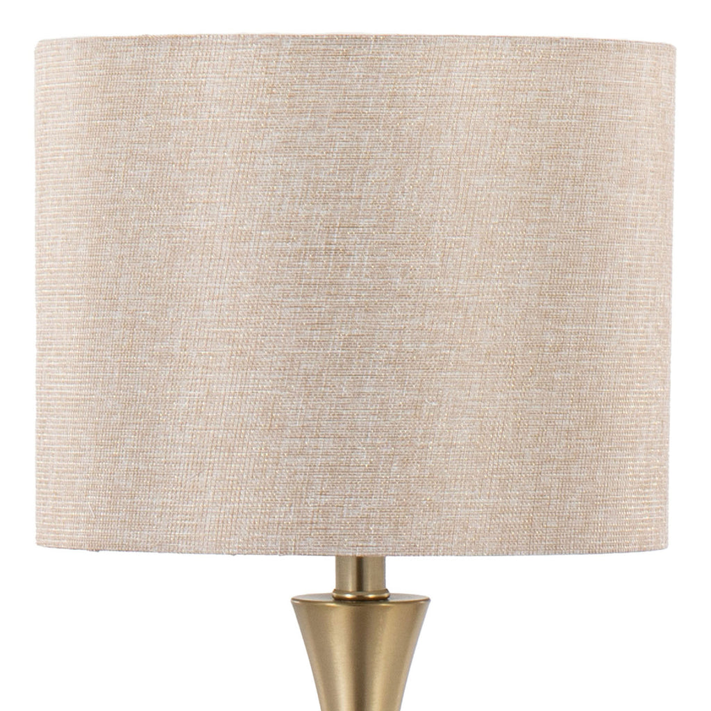 24" Contemporary Metal Table Lamp