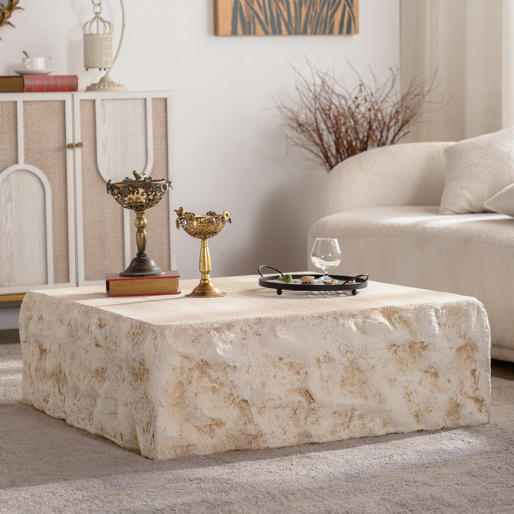 MgO Mid-Century Square Centre Coffee Table