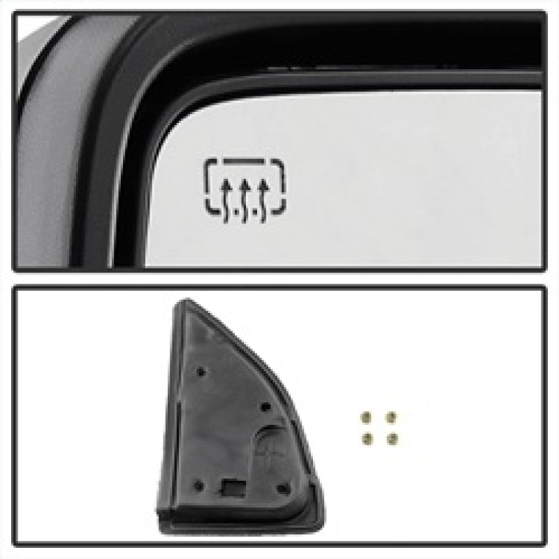 SPYDER Xtune Ford Superduty 08-15 L&R Extendable Power Heated Adjust Mirror Amber MIR-FDSD08S-PW-AM-SET 9935756