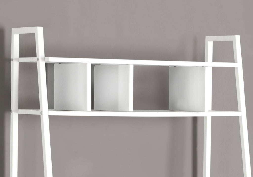 Computer Desk with Storage Shelves