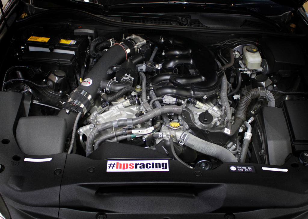 HPS Performance HPS Post MAF Air Intake Tube 2015-2023 Lexus RC350 3.5L V6 F Sport, 27-198
