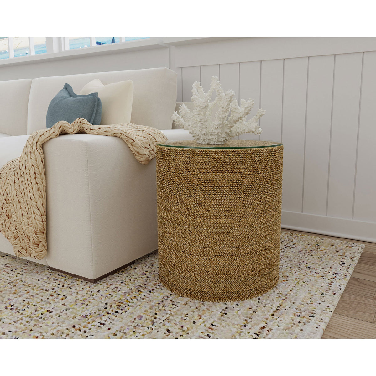 Burma Round Side Table