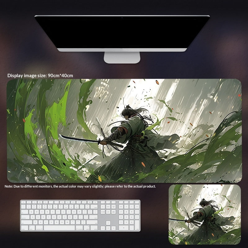 Traditional Chinese-style Wuxia Mouse Pad Extra-large Anime-themed Keyboard Mat For PC Gaming