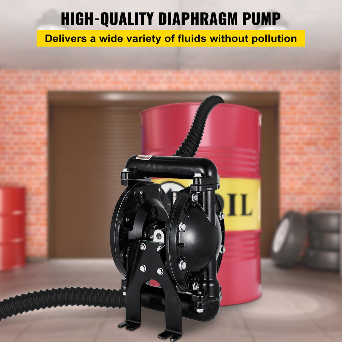 Air-Operated Double Diaphragm Pump