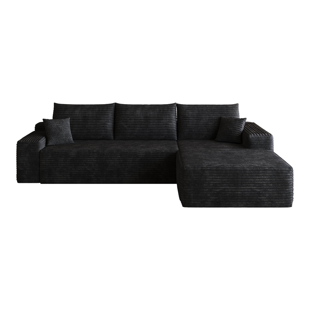 107" Cloud Sectional Couch with L-Shape Chaise