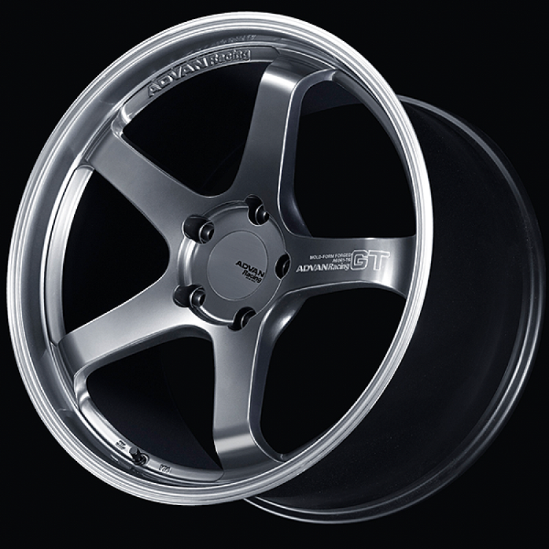 Advan GT for Porsche 20x11.5 / +46 Offset / CL-CL / Machining & Hyper Platinum Black YAQ0N46IMPB