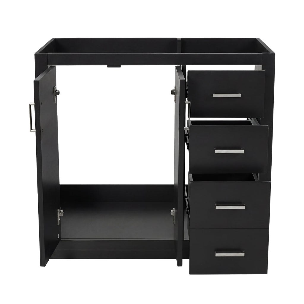 36" Bathroom Vanity Without Top Sink