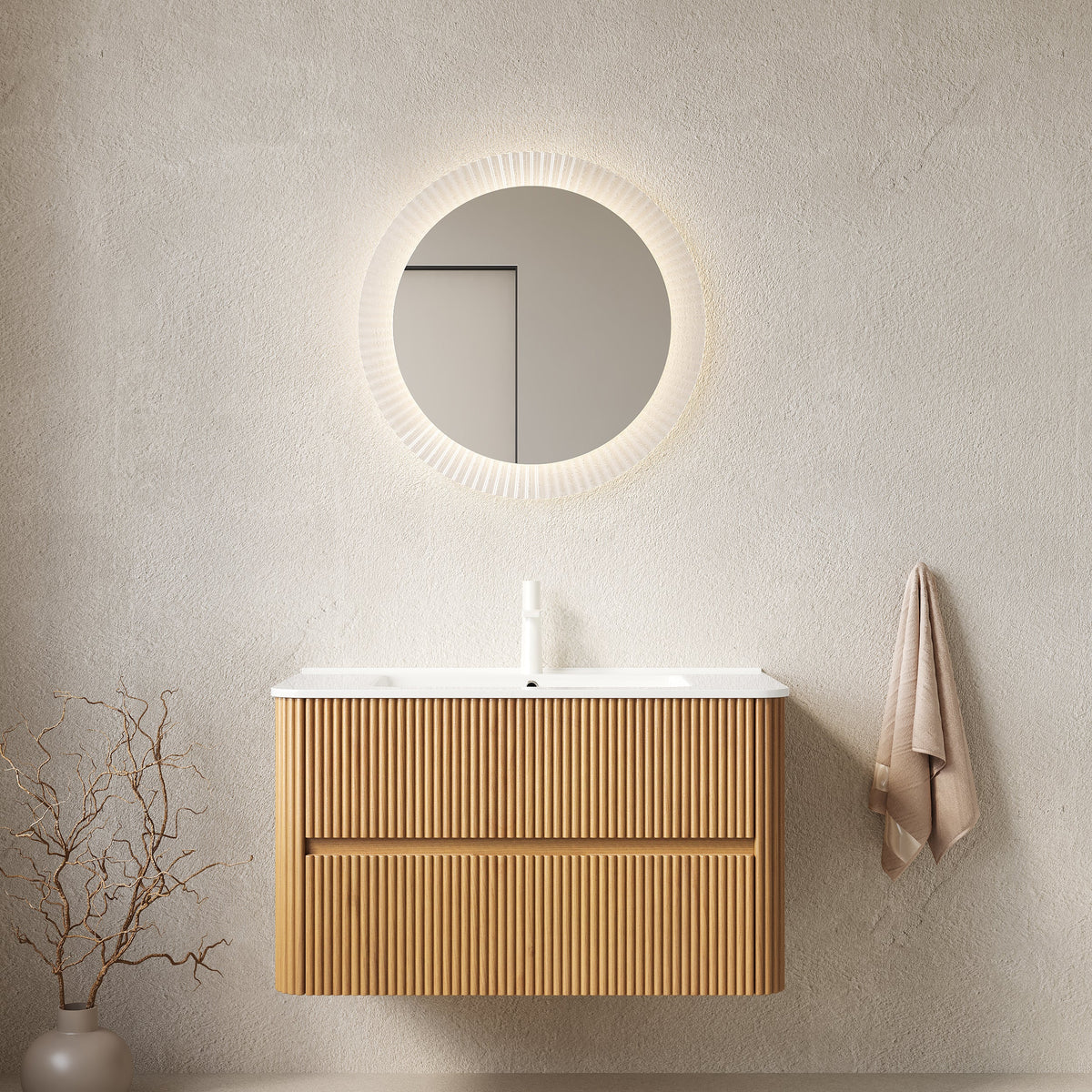 NOOR 36" Bathroom Vanity with Sink