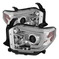 Spyder Toyota Tundra 2014-2016 Projector Headlights Light Bar DRL Chrome PRO-YD-TTU14-DRL-C 5080141