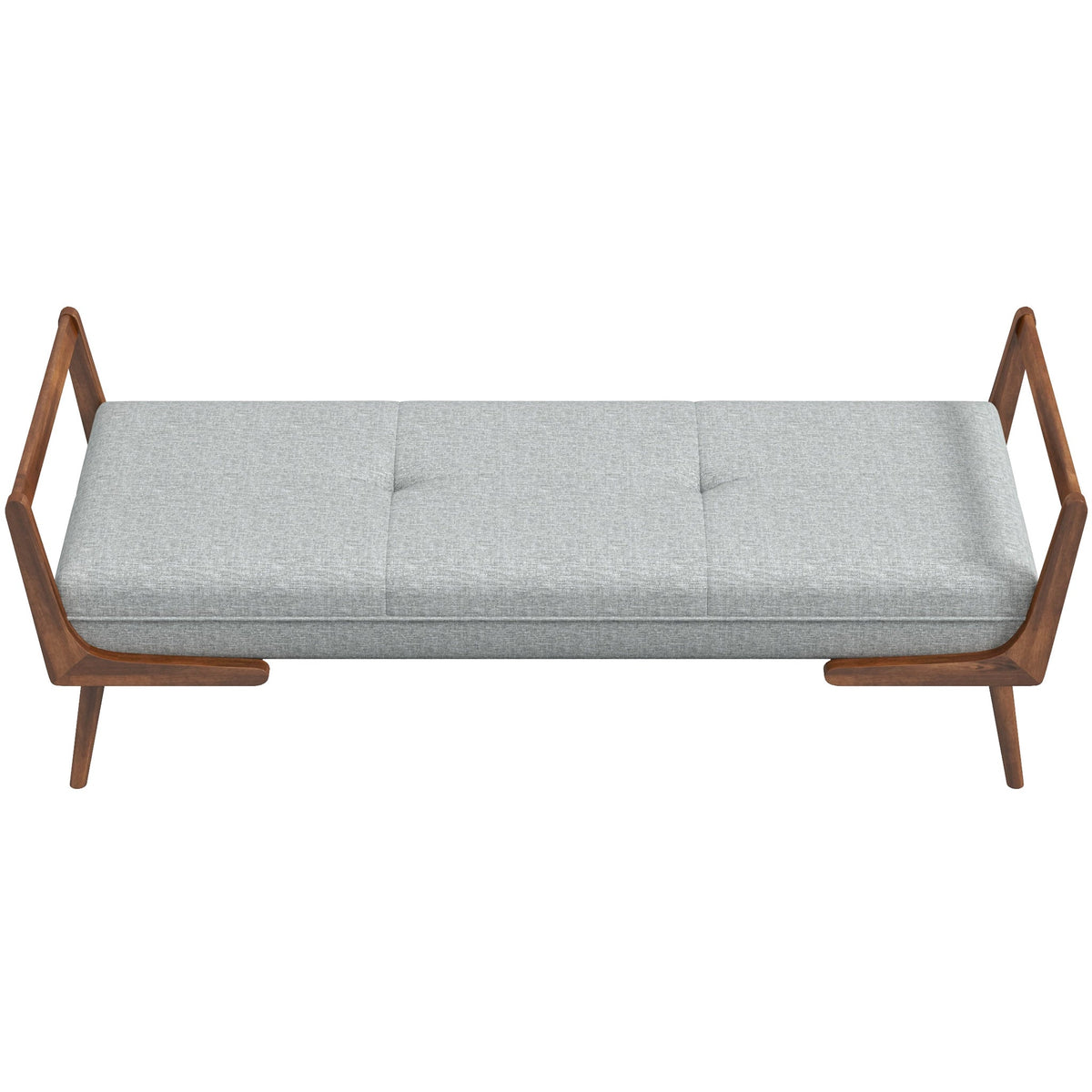 Modern Cora Mid Century Modern Bench