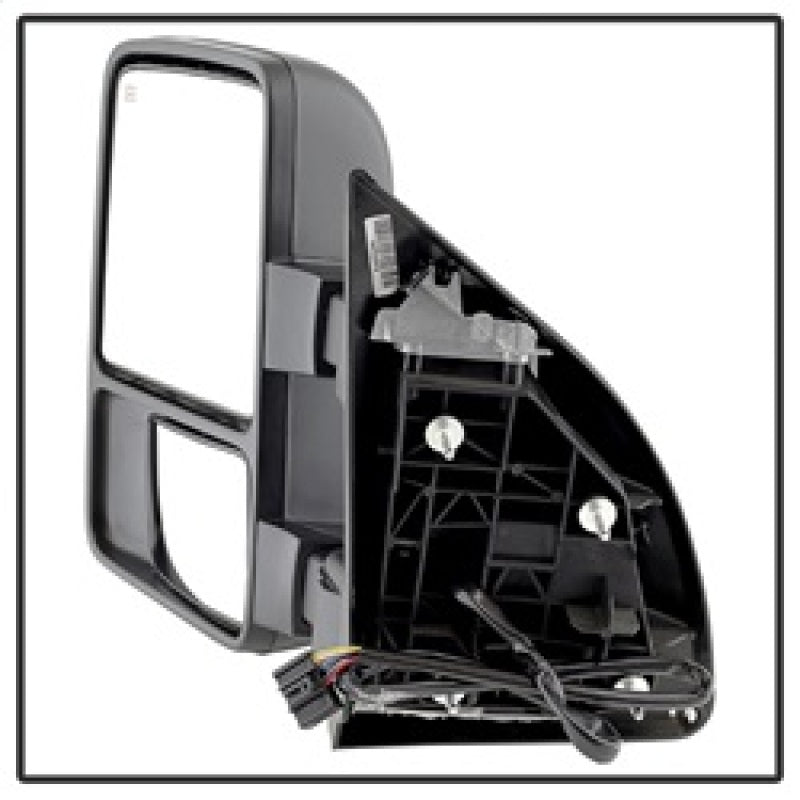 SPYDER xTune Ford SuperDuty 08-15 Extendable Heated Mirrors w/ LED Signal Smoke MIR-FDSD08S-PW-SM-SET 9935831