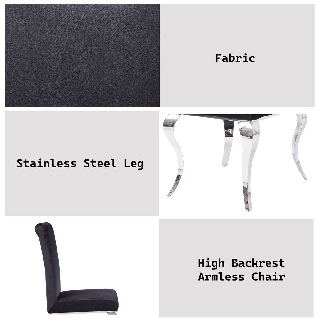 Fabiola Armless Chair