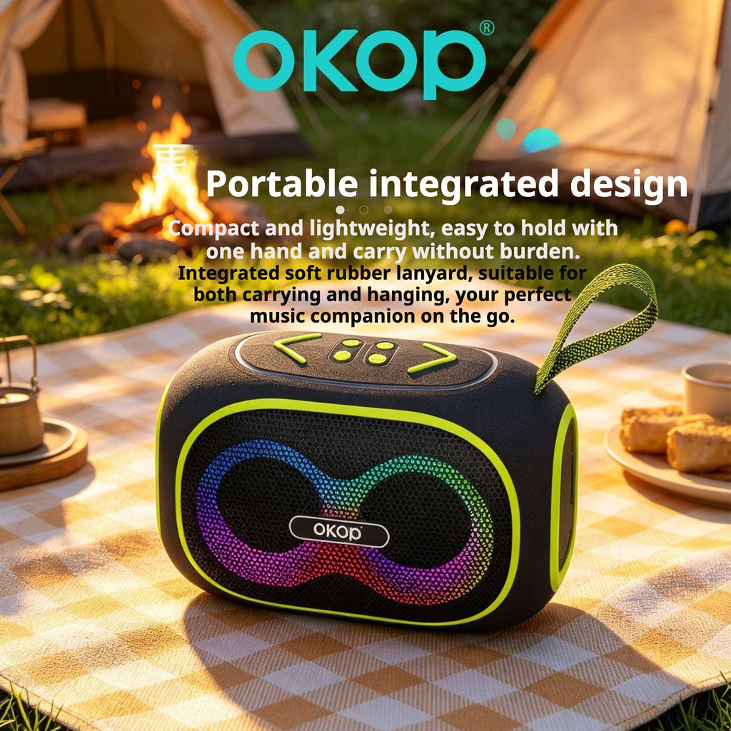KP-854 Best-selling Wireless Bluetooth Speaker Portable Handle RGB Lighting New Model Long Battery Life In Stock