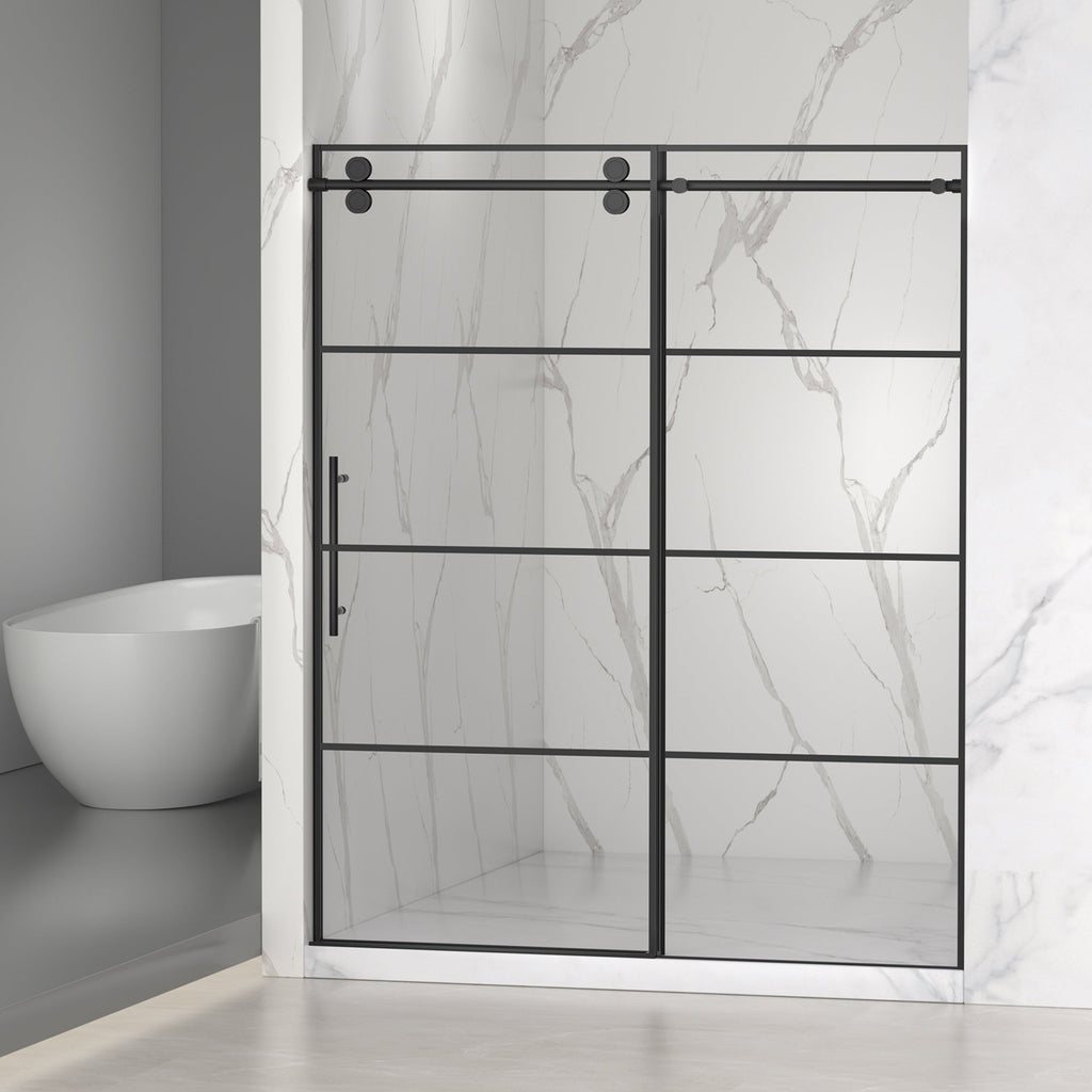 Adjustable Matte Shower Doors