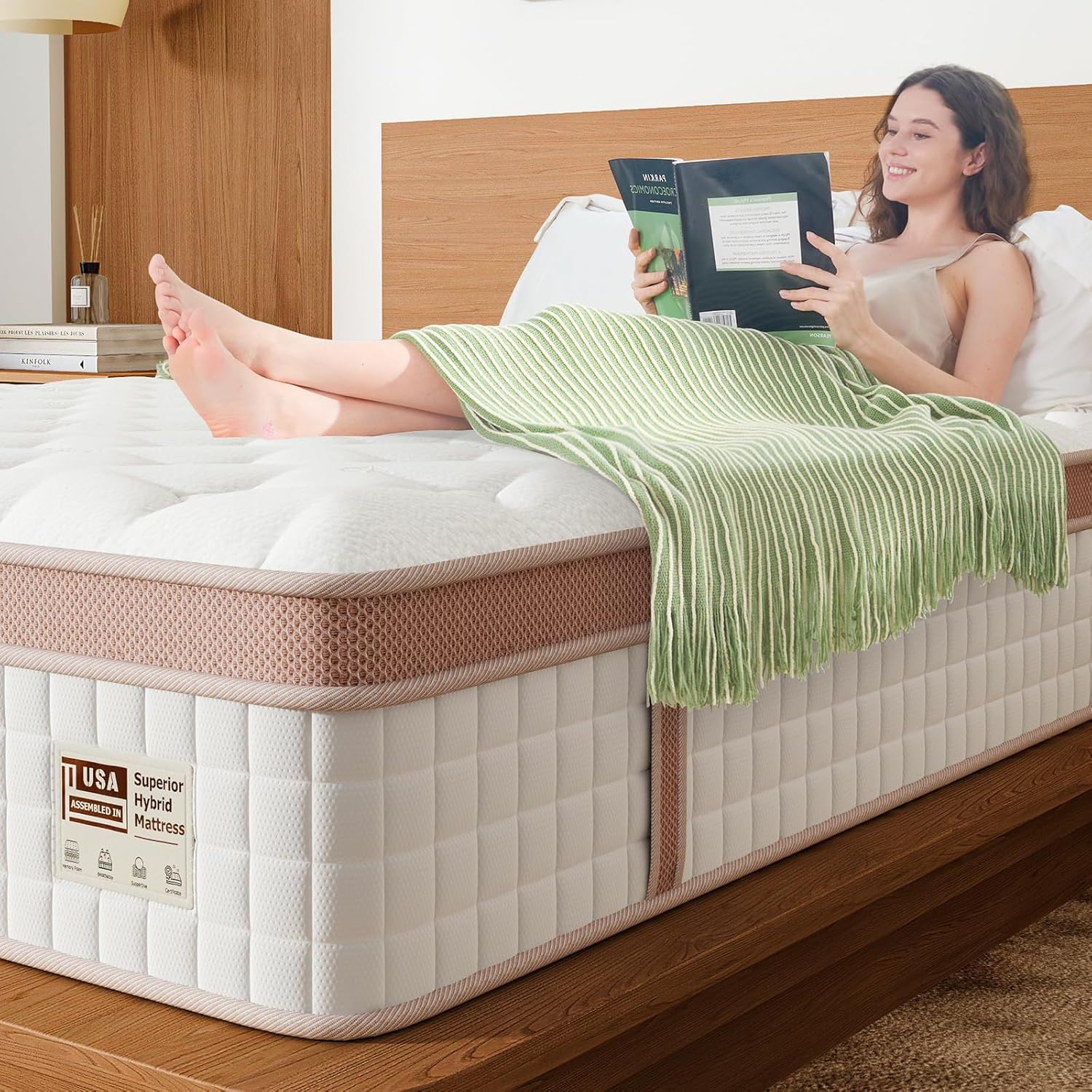 14 Inch Firm Hybrid Mattress – King Size