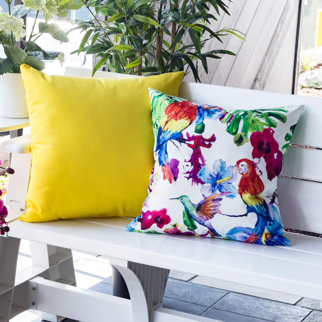 Tropical Parrot - Outdoor & Indoor Pillowcase