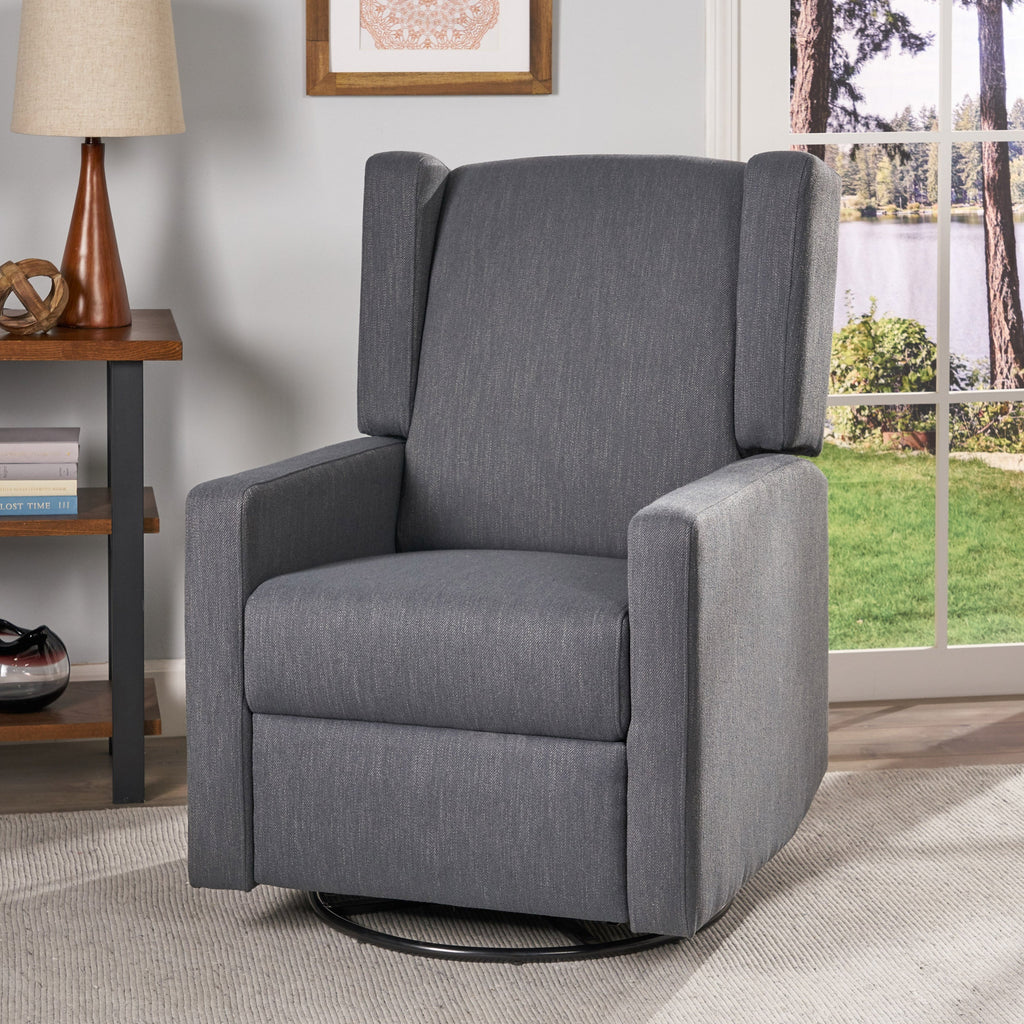 Swivel Recliner Chair for Small Spaces