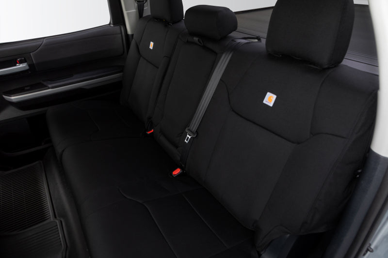Covercraft 24-25 Ford F250/F550 Carhartt Super Dux PrecisionFit Custom Front Row Seat Covers - Black GTF4423ABCOBK