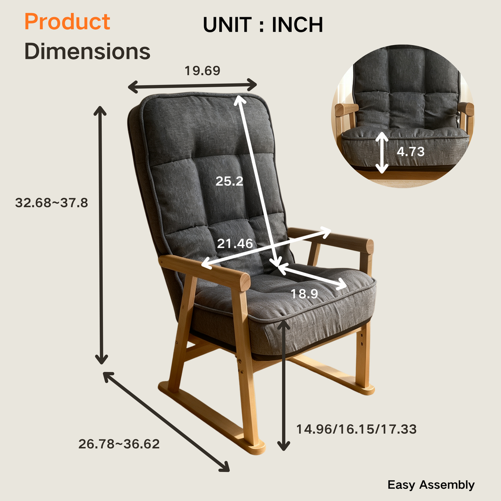 Modern Adjustable Lounge Chair