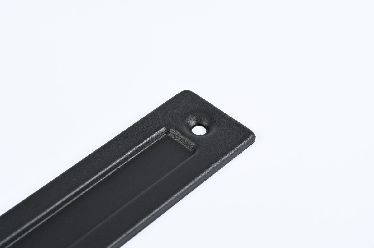 8 Ft Double Sliding Barn Door Track and Handle Hardware Kit
