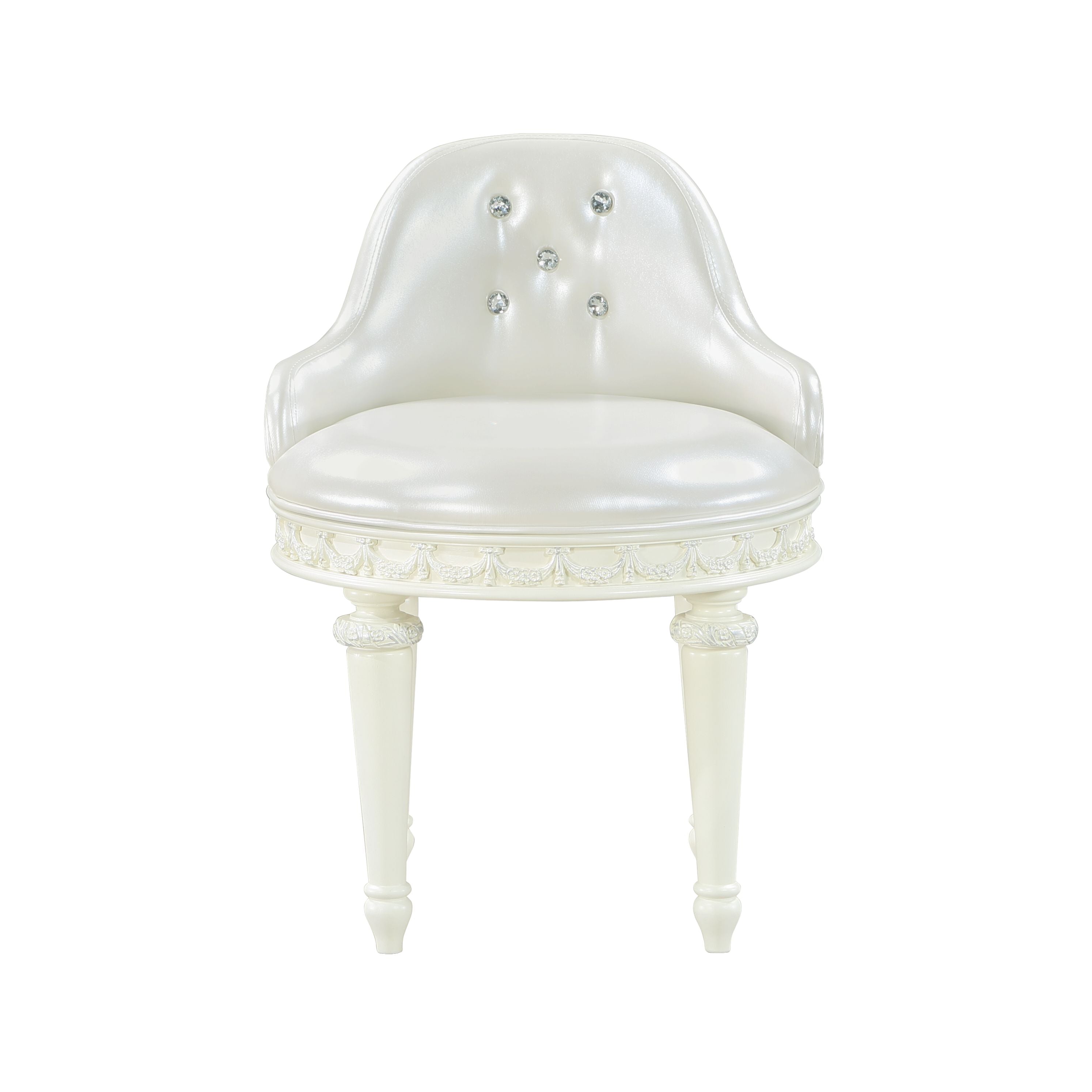 Dorothy Round Armless Chair