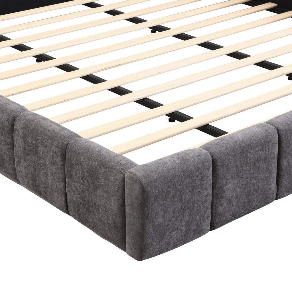 Elegant Upholstered Bed
