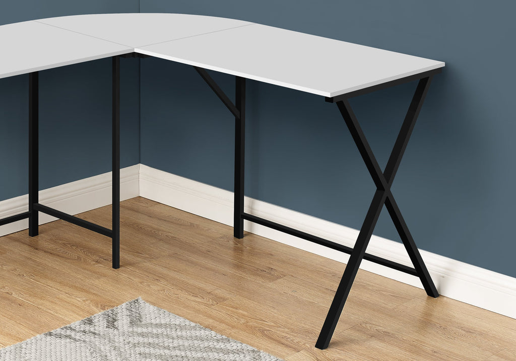 Computer Desk, Home Office, Corner, 55"l, L Shape, Work, Laptop