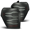 AlphaRex 10-21 Toyota 4Runner PRO-Series LED Tail Lights Jet Black 690010 *Discontinued