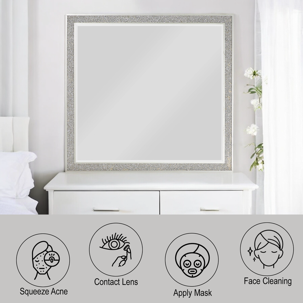 Sliverfluff Mirrored & Champagne Finish Mirror