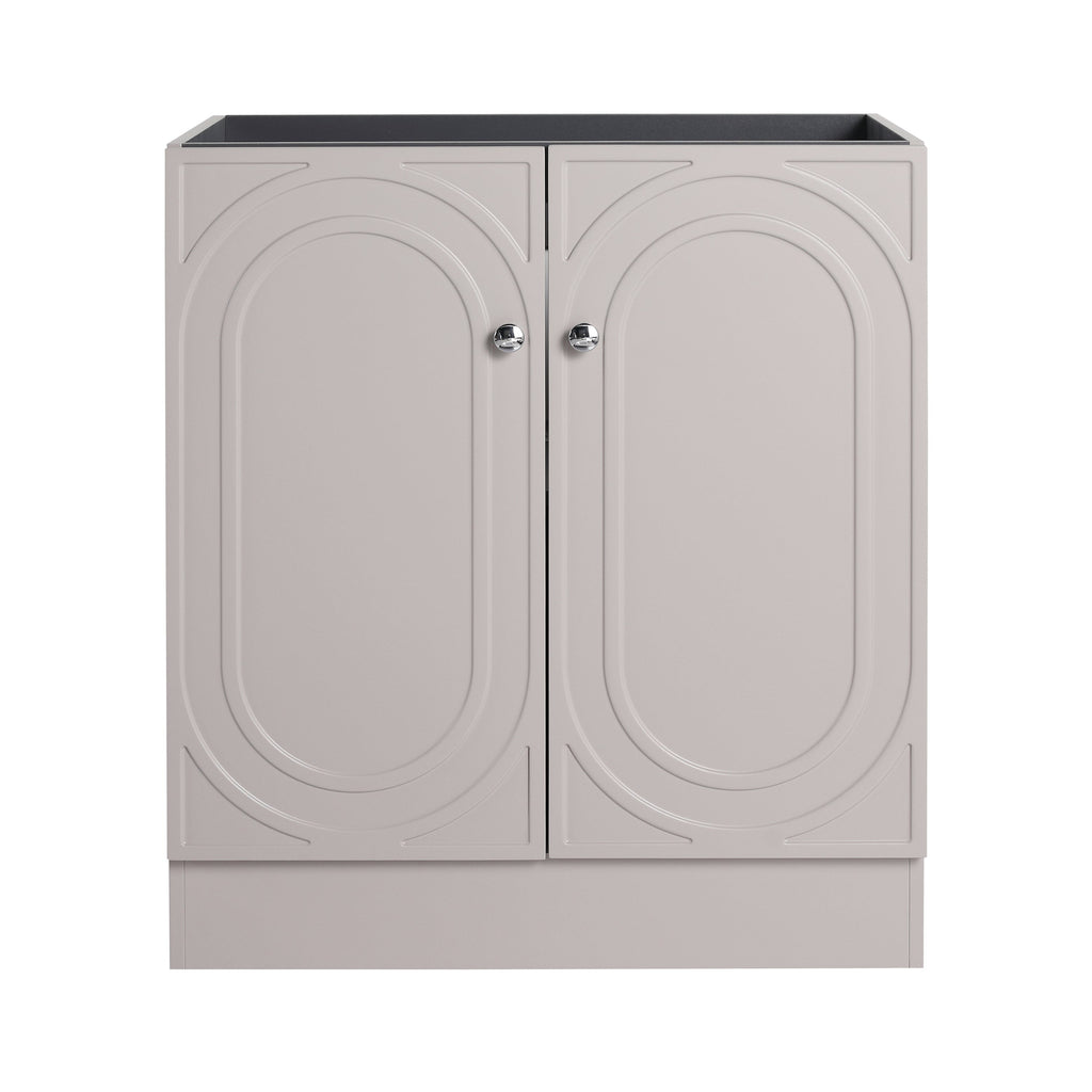 30" Freestanding Bathroom Vanity & 2 Soft-Close Cabinet Doors