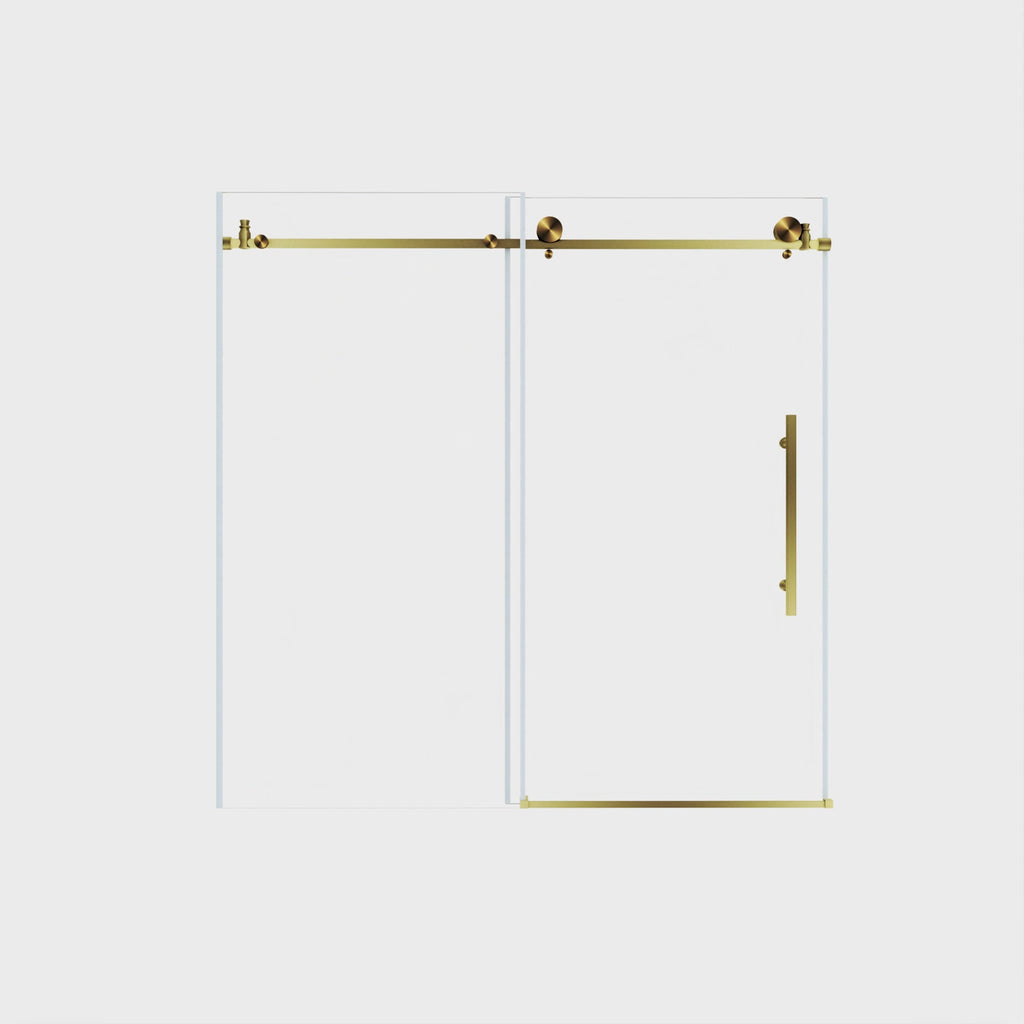 Frameless Shower Door 56-60" W x 60" H