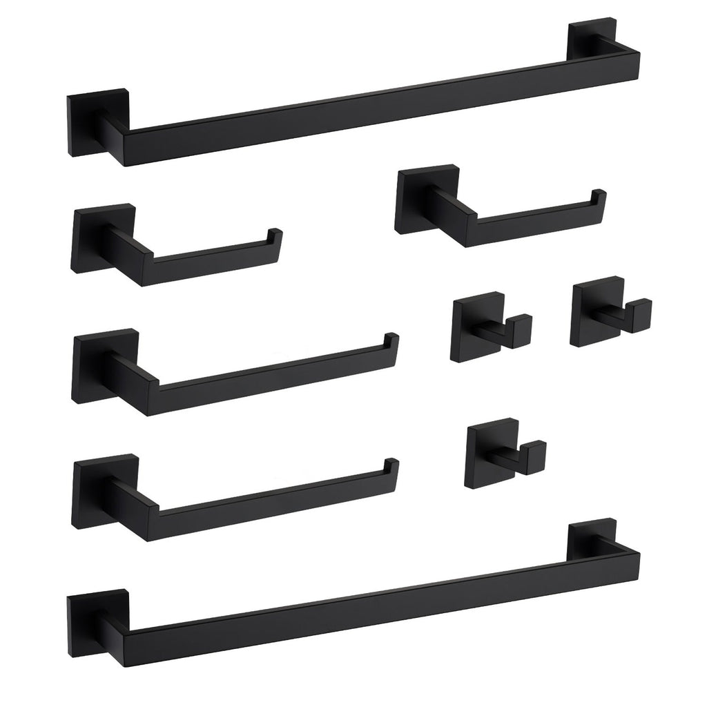 9-Piece Bathroom Hardware Set