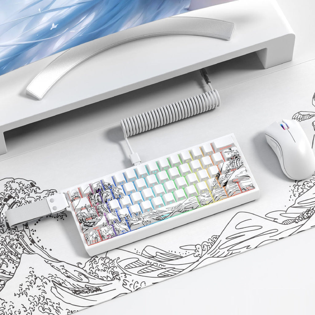 Light-transmitting Personalized Keycaps With Side Illumination For A Creative Touch