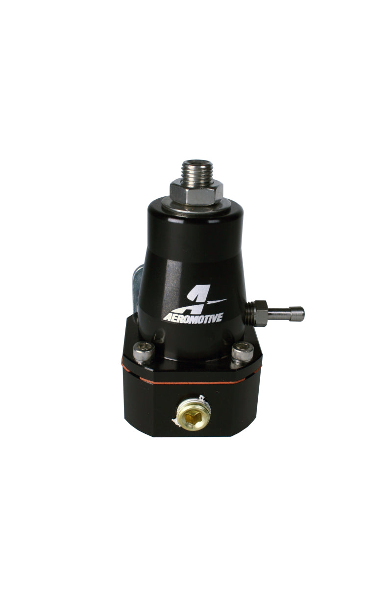 Aeromotive EFI Regulator, Billet, 2x -6 Inlet & -6 Return, (Black Anodized)