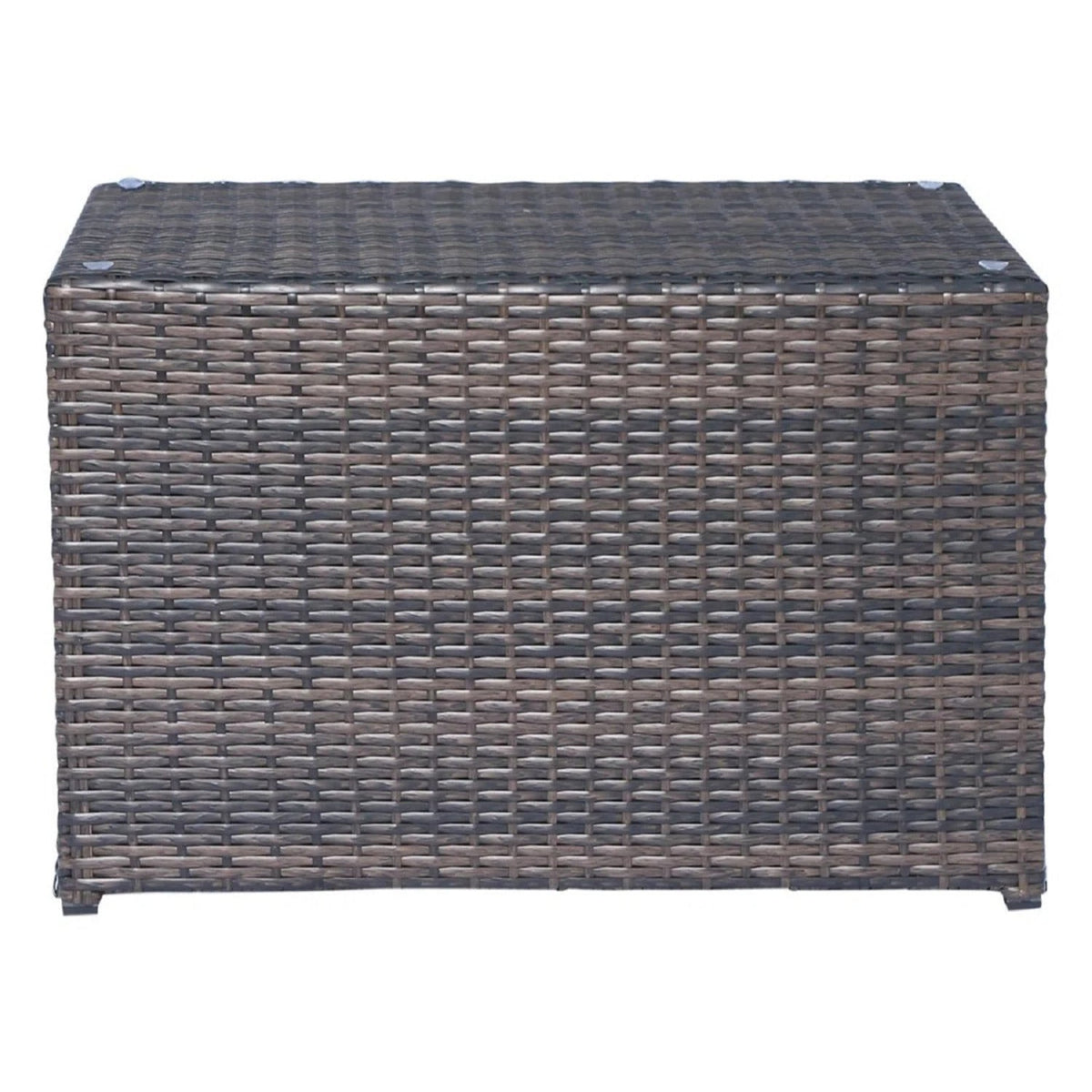 6-Person Wicker Outdoor Seating Group with Cushions