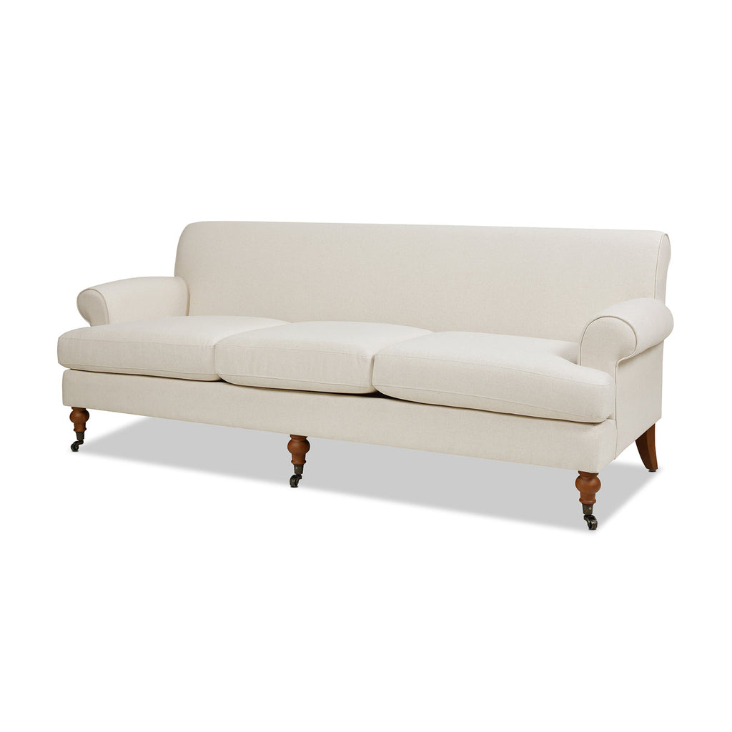 Alana Lawson Three-Cushion Tightback Sofa, Light