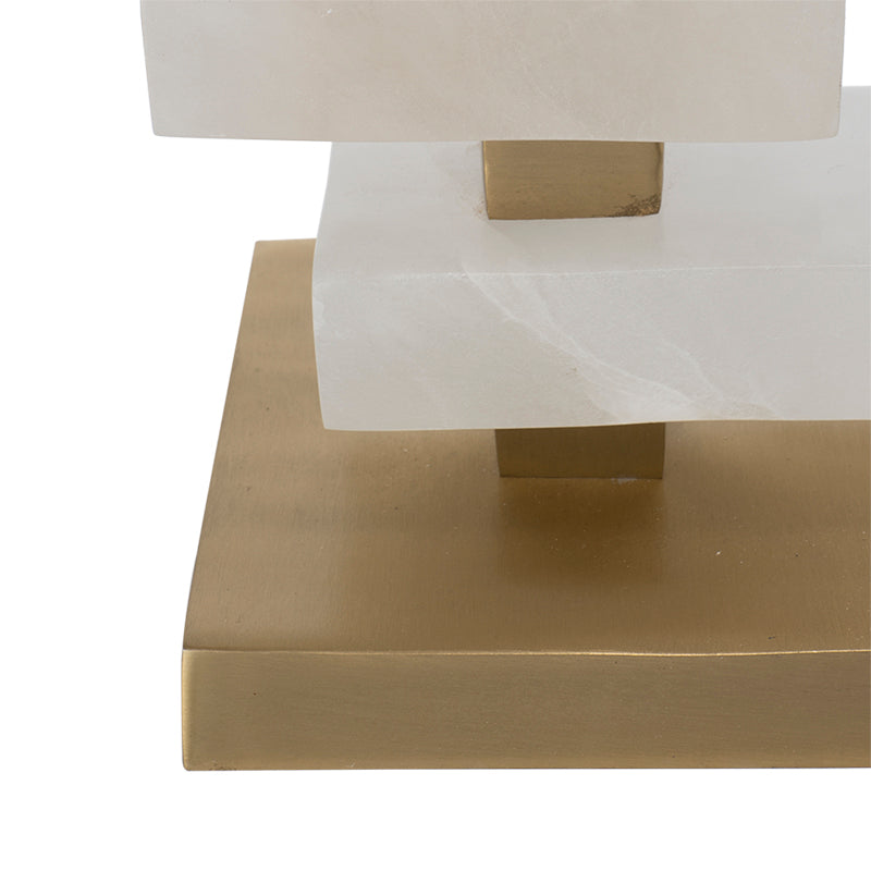 Modern Table Lamp with Golden Finish