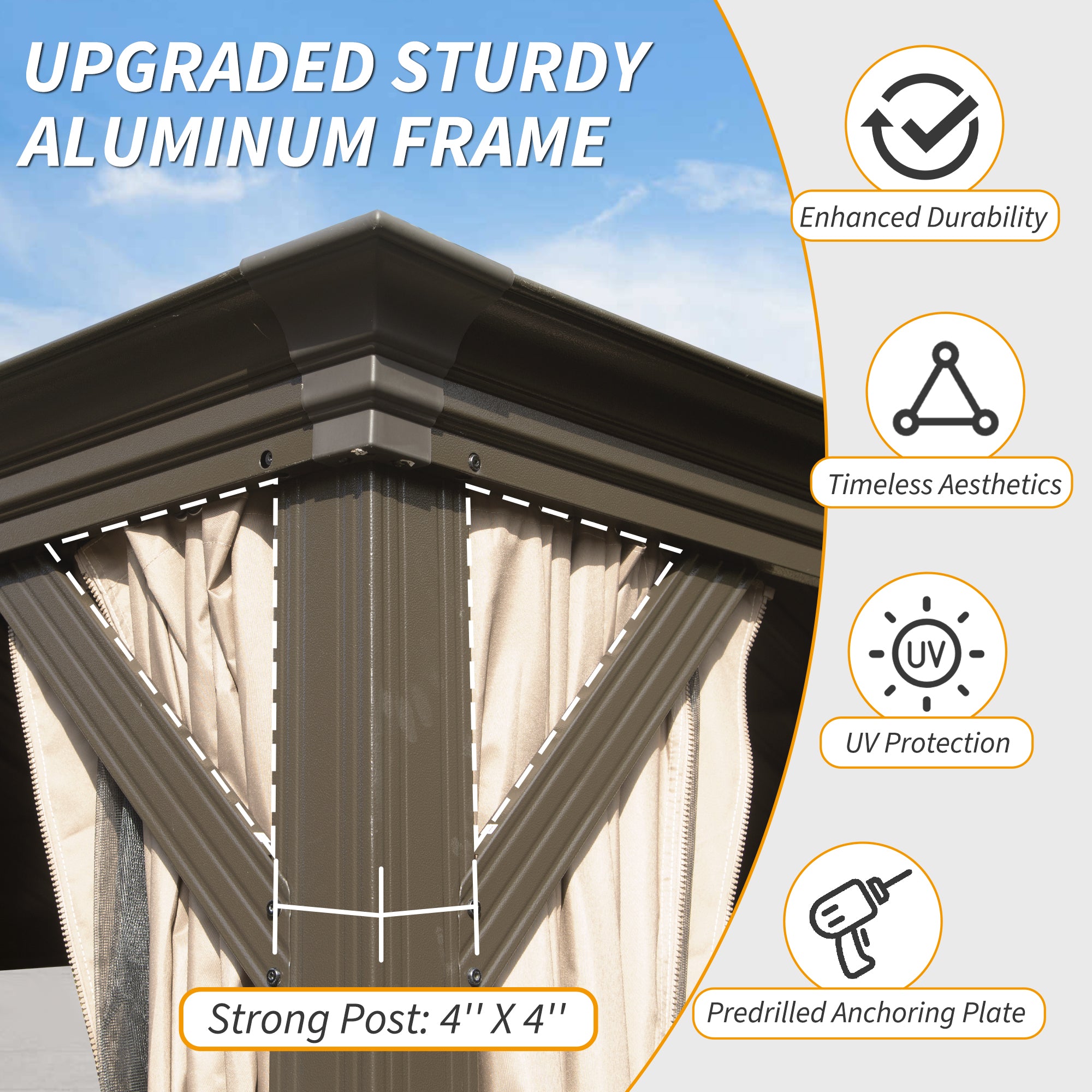 14' X 20' Hardtop Gazebo