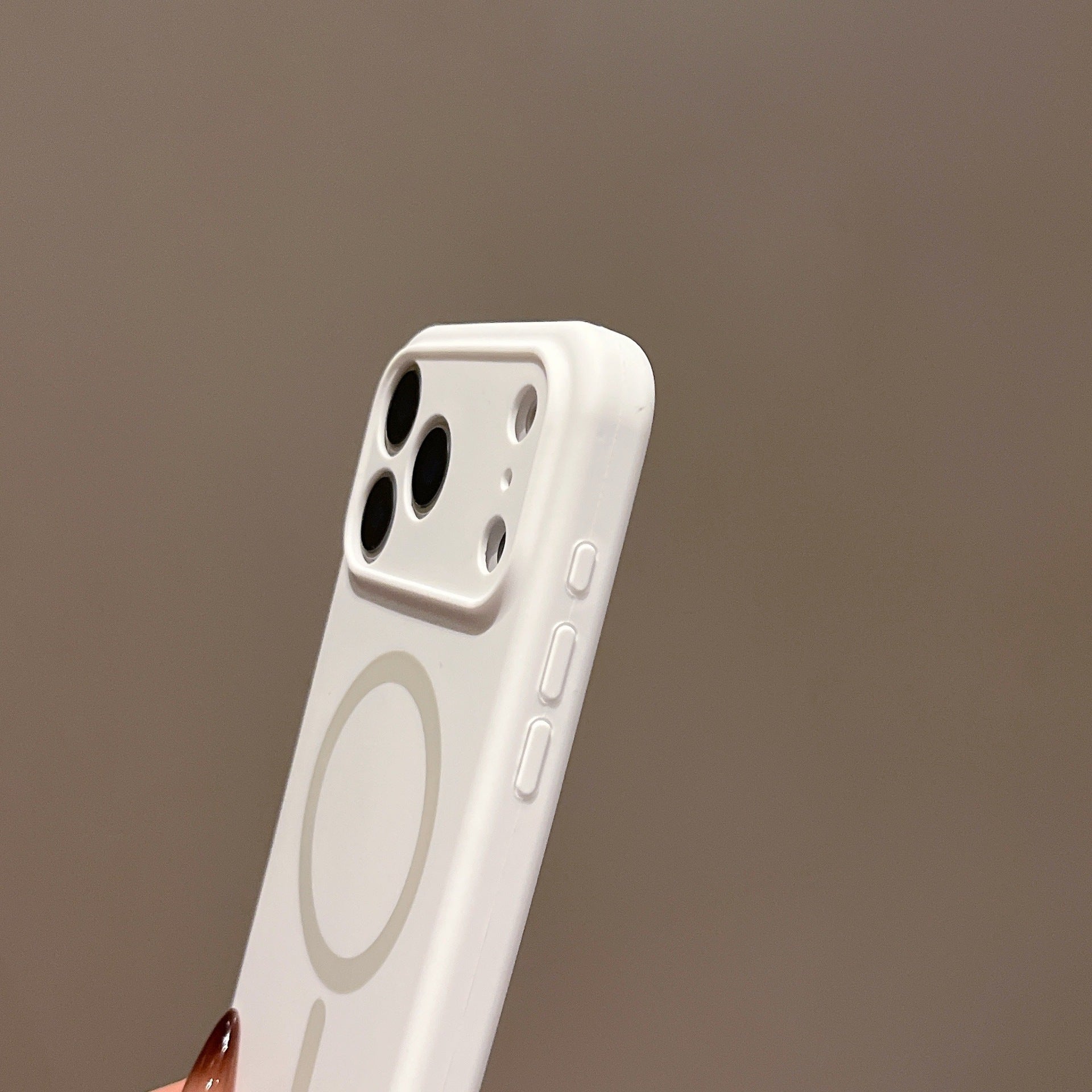 Liquid Silicone Skin-feel Magnetic Phone Case