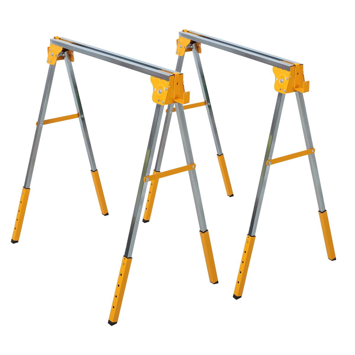 2Pack Adjustable Height Sawhorse