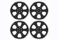 Ford Racing 2024 F-150 22in Wheel Kit - Black w/Machined Face M-1007K-S2295BA