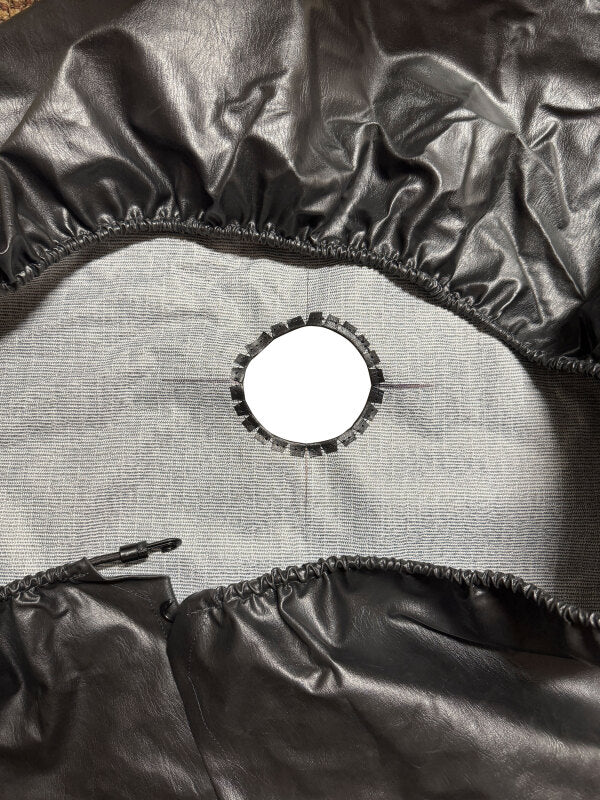 Covercraft Heavy Duty Spare Tire Cover w/ Back Up Camera Opening - Extra Large ST1104BK