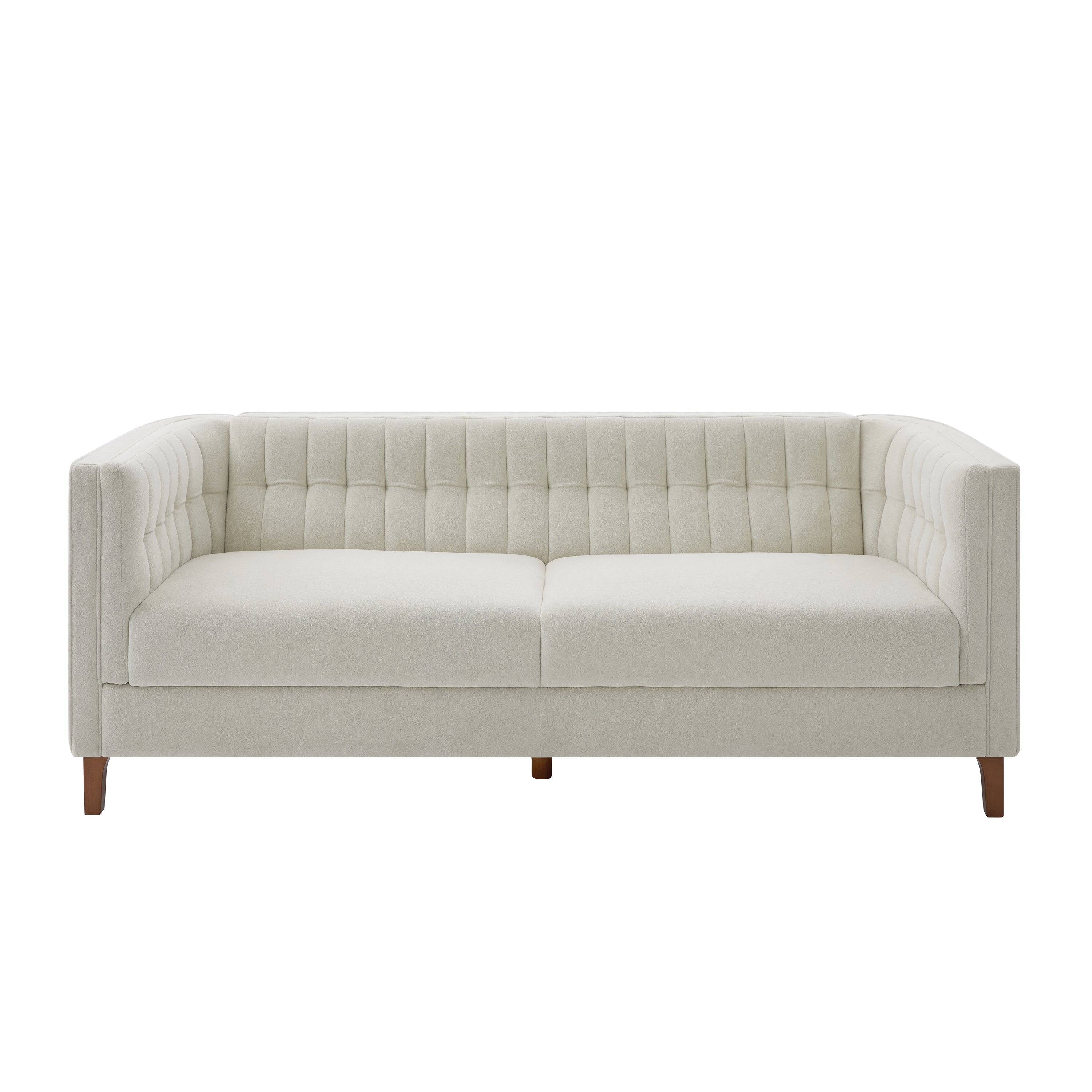 Modern 3-Seater Sofa 76" Upholstered Couch