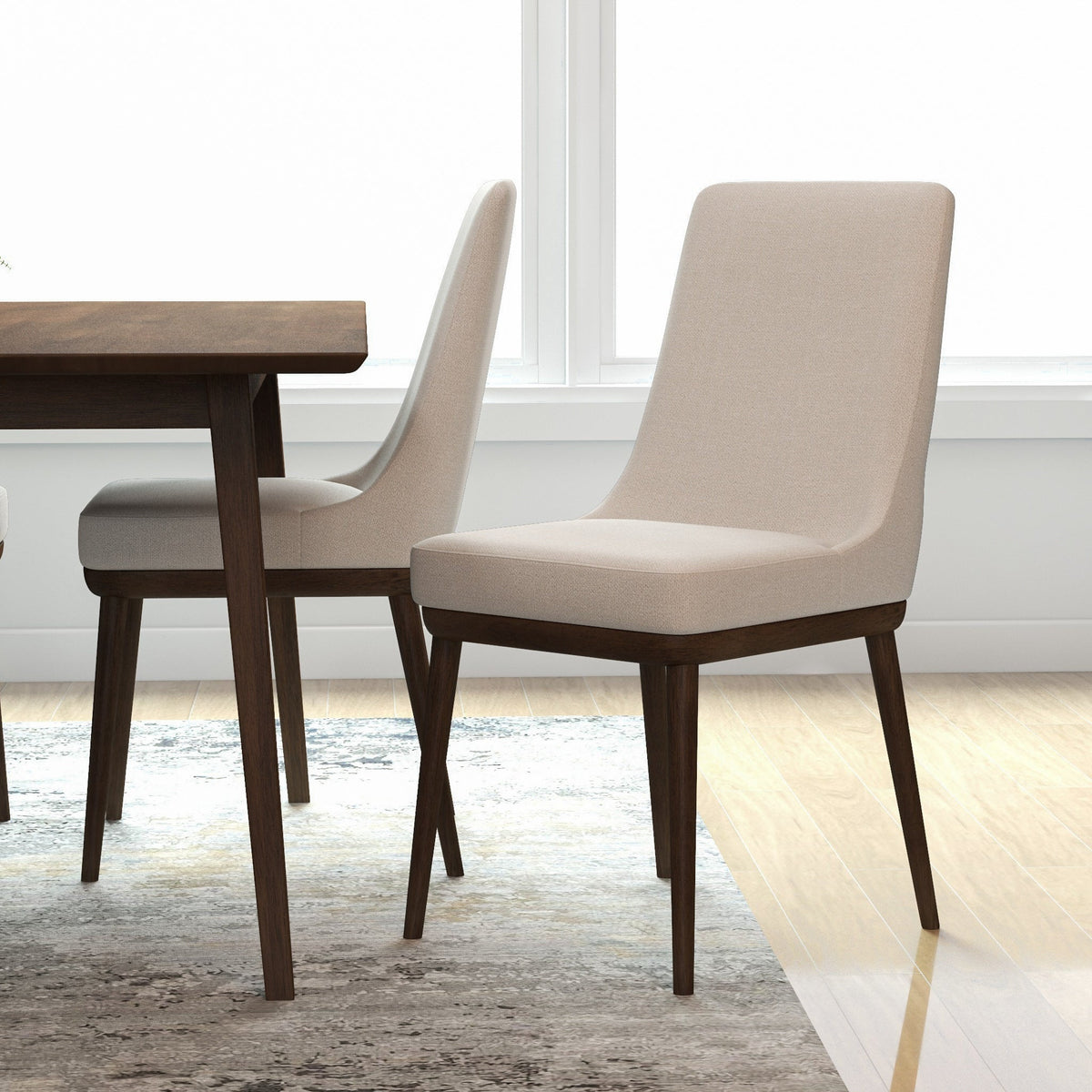 Kate Mid-Century Modern Dining Chair (Set of 2)