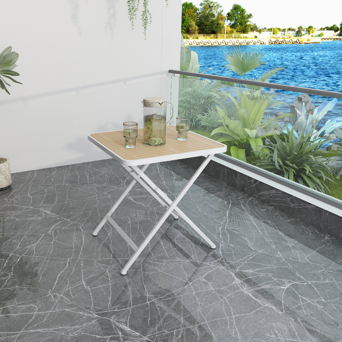 Summer - Modern Folding Square Table