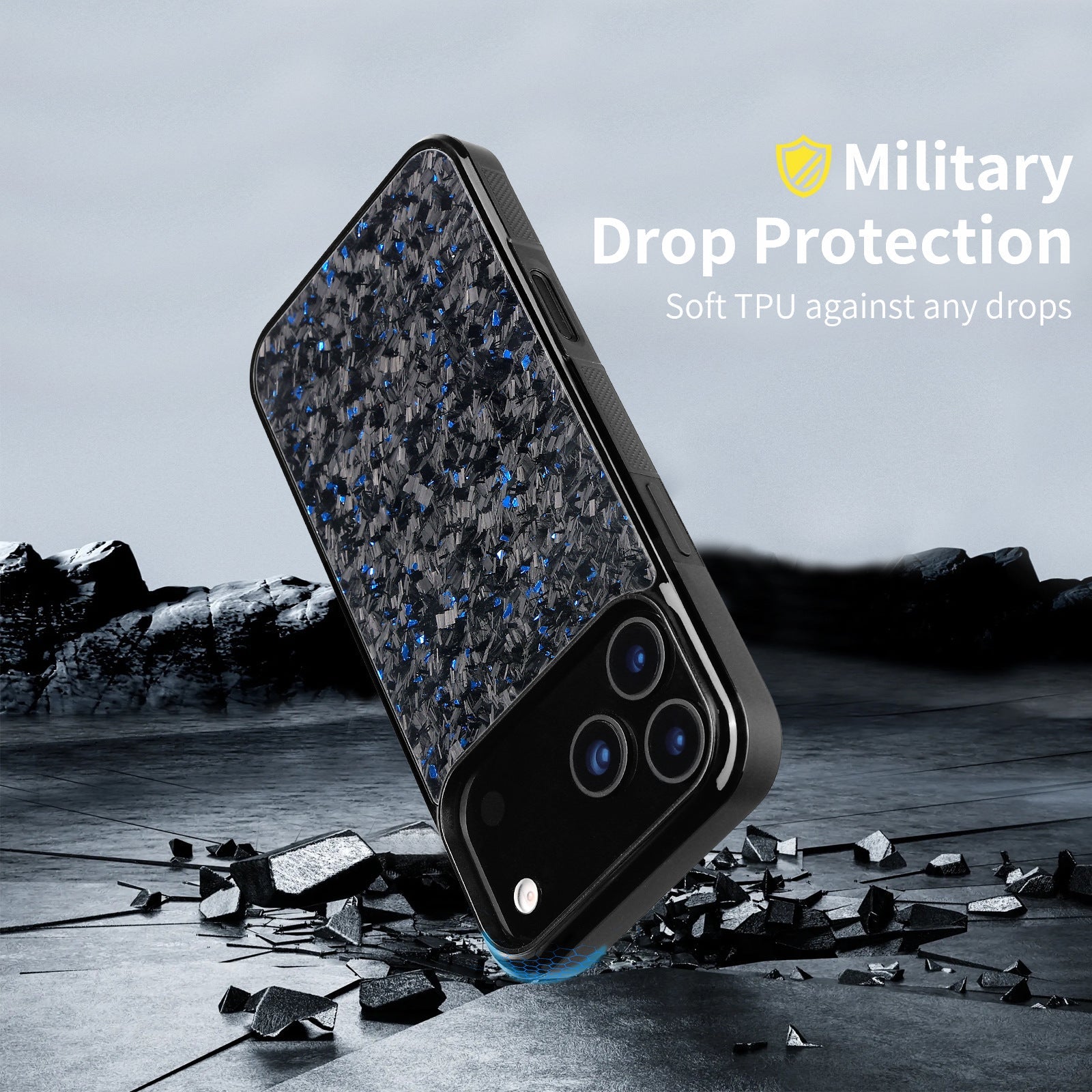 Compatible With The Forged Carbon Fiber Phone Case
