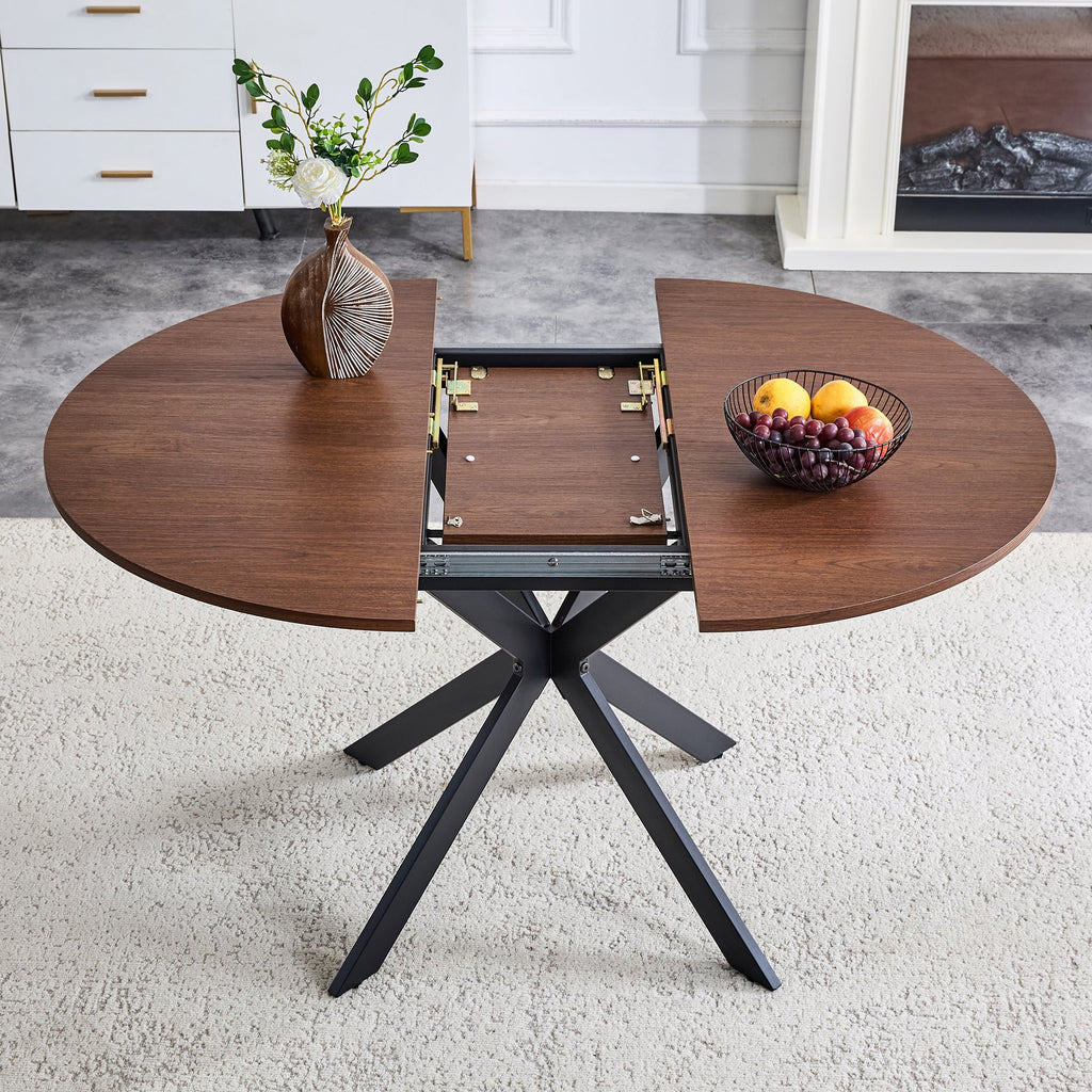 Extendable Round Dining Table (43" to 54")